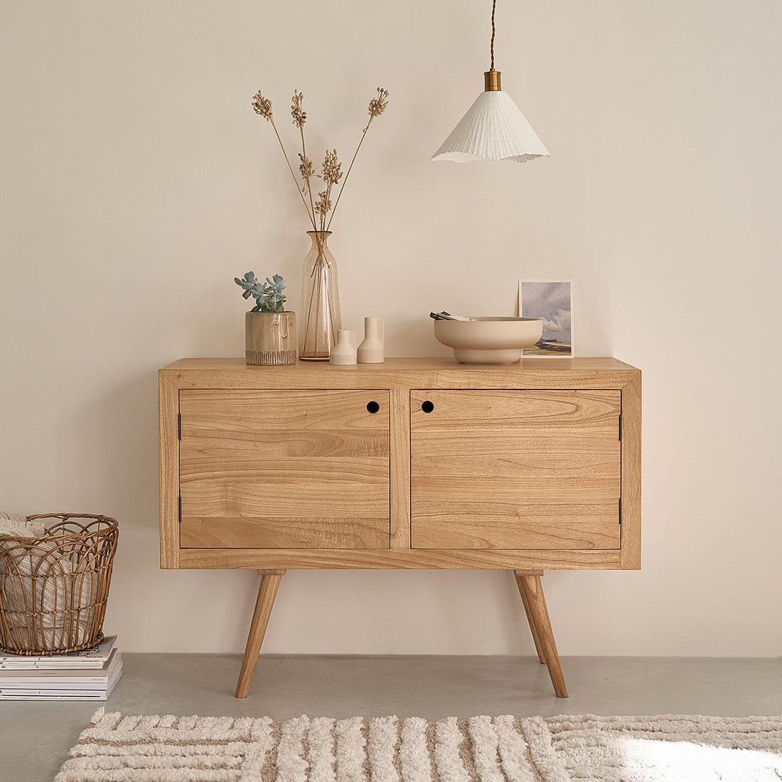 SACHA - Commode en mindi massif 120 cm