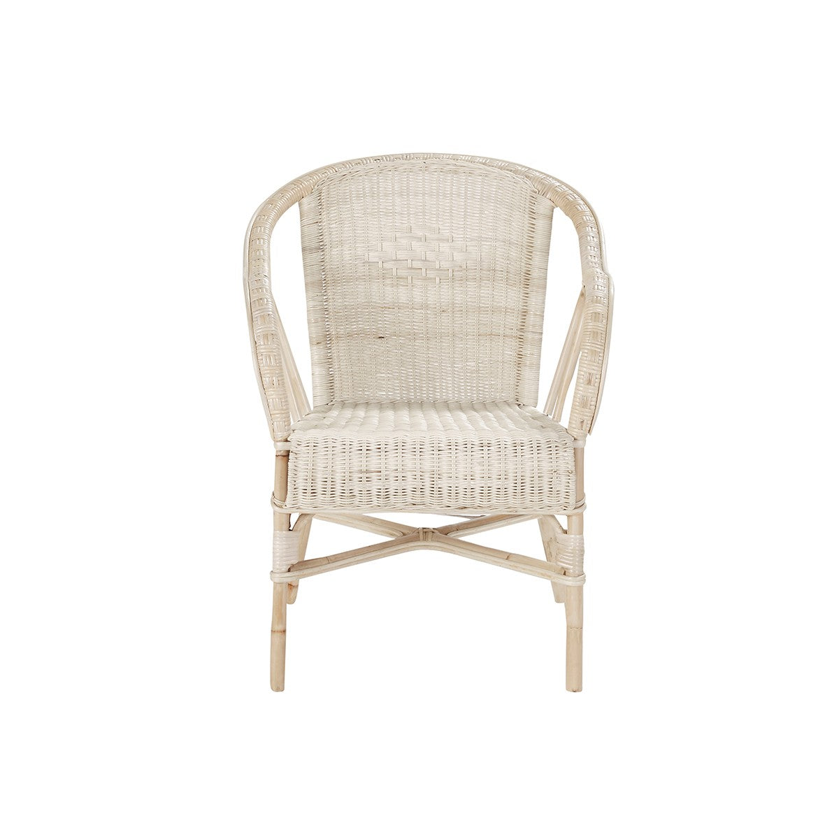 ALBANE - Fauteuil en rotin naturel