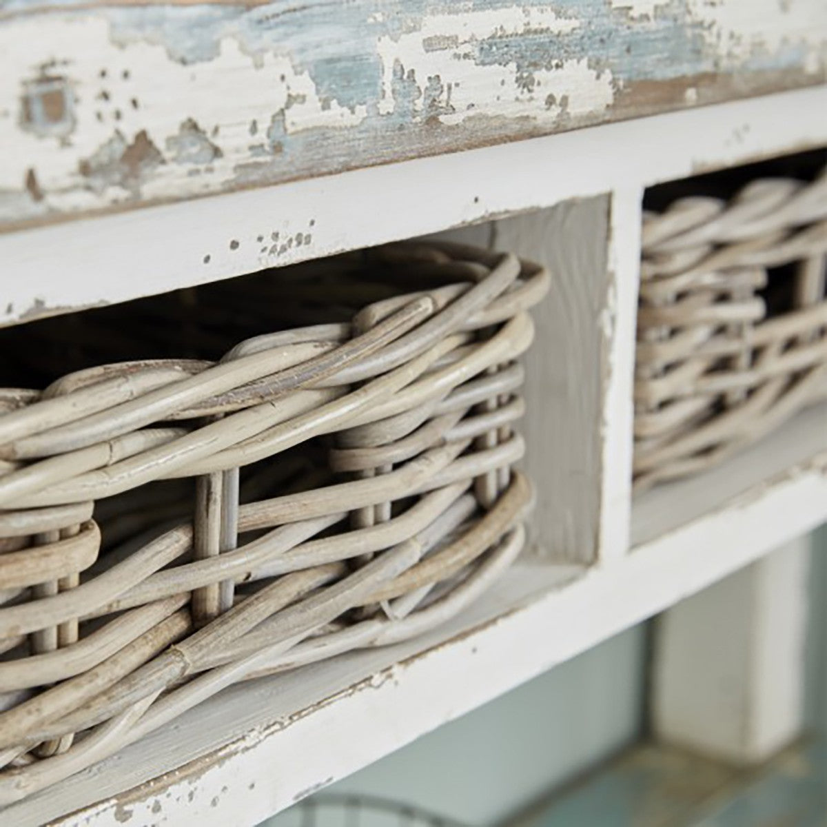 ATLANTIC - Console en bois recyclé massif 150 cm