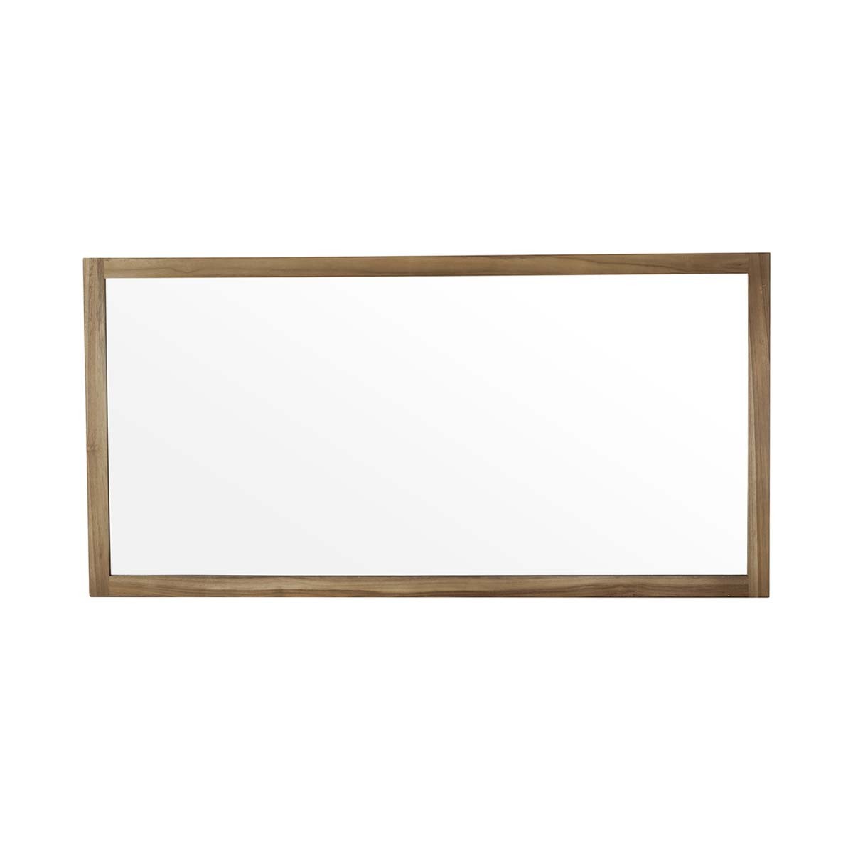 Miroir en teck massif rectangulaire 160x80 cm