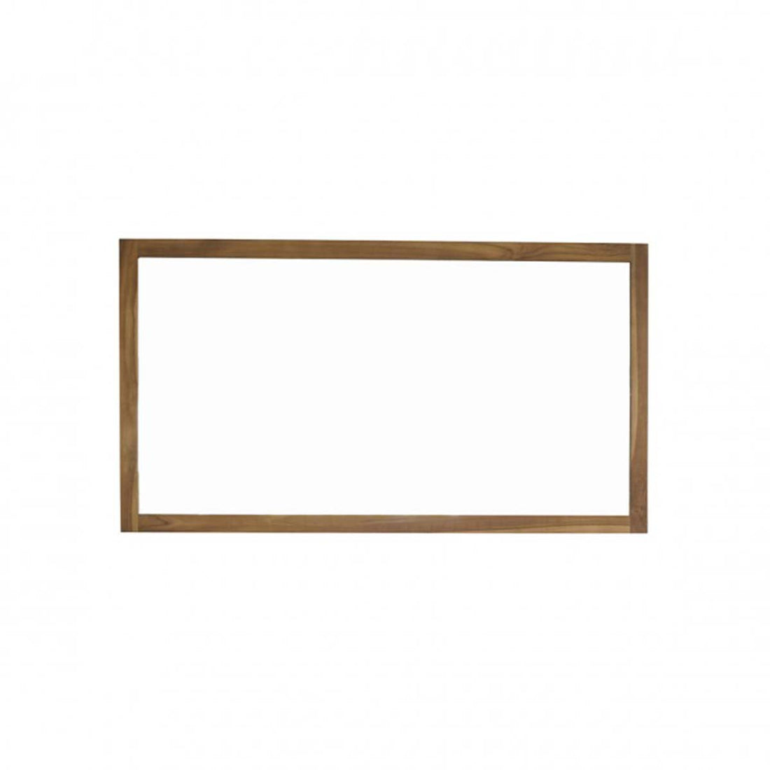 Miroir en teck massif rectangulaire 145x80 cm