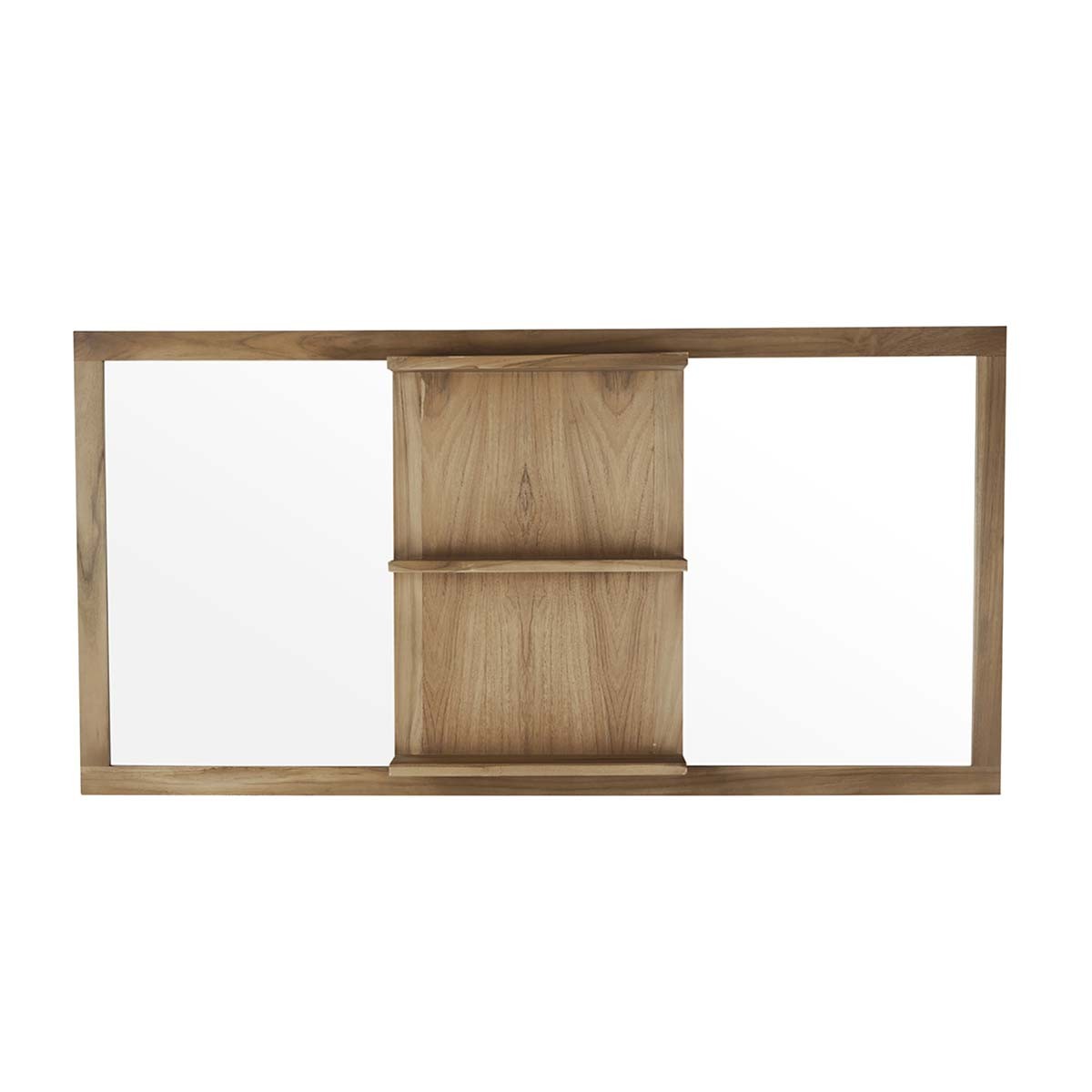 Miroir en teck massif rectangulaire 160x80 cm