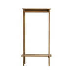 Portant en teck massif 85 cm