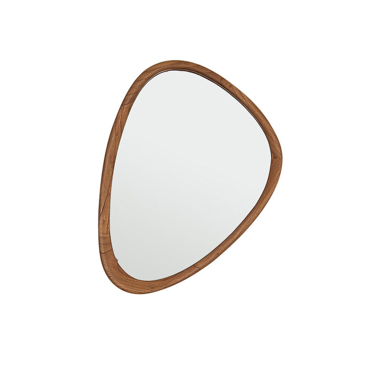 FIFTIES - Miroir en mindi massif 75x60 cm