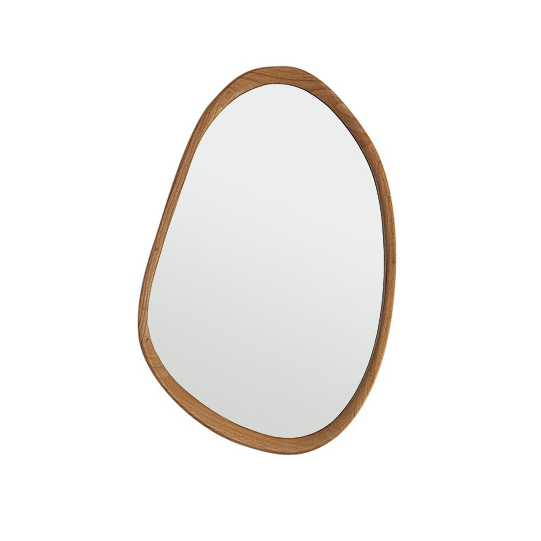 FIFTIES - Miroir en mindi massif 90x60 cm