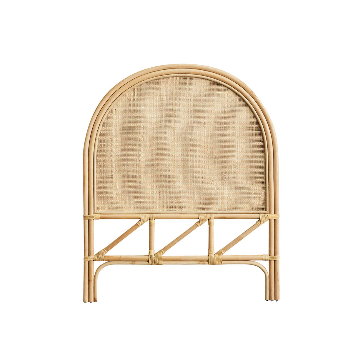 JANE - Tête de lit en rotin et cannage 90 cm