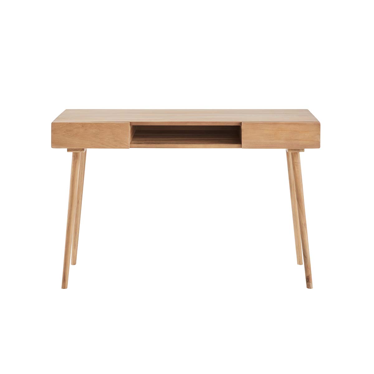 ISAURE - Bureau en teck massif 120 cm