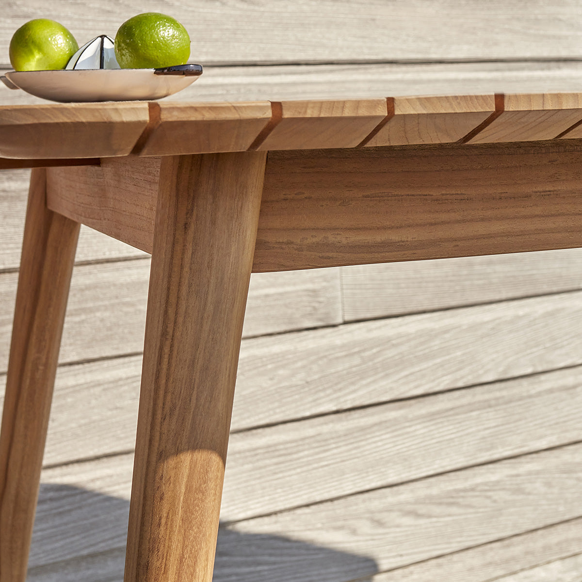 APRIL - Table de jardin en teck massif 4/6 pers.