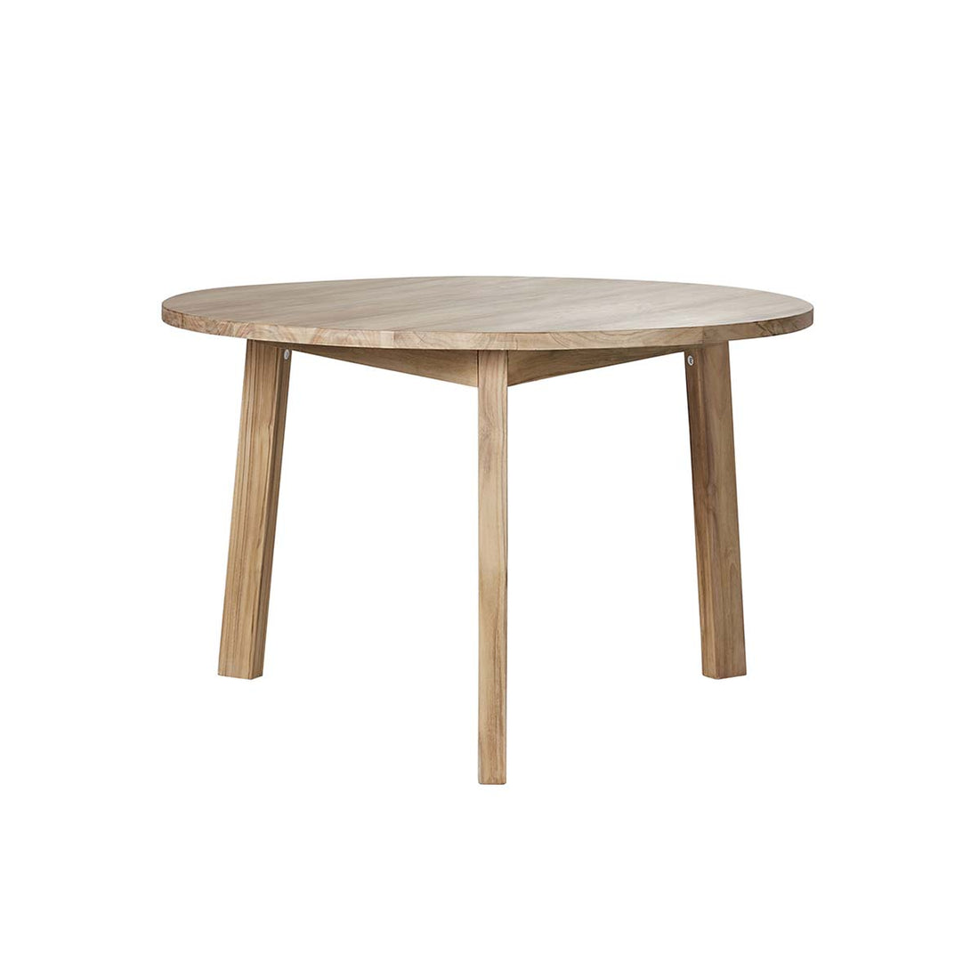 ALDO - Table en teck massif ronde 4 pers.