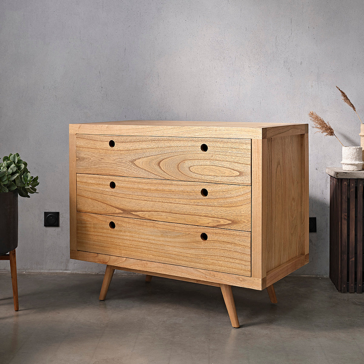 ESMEE - Commode en mindi massif 110 cm