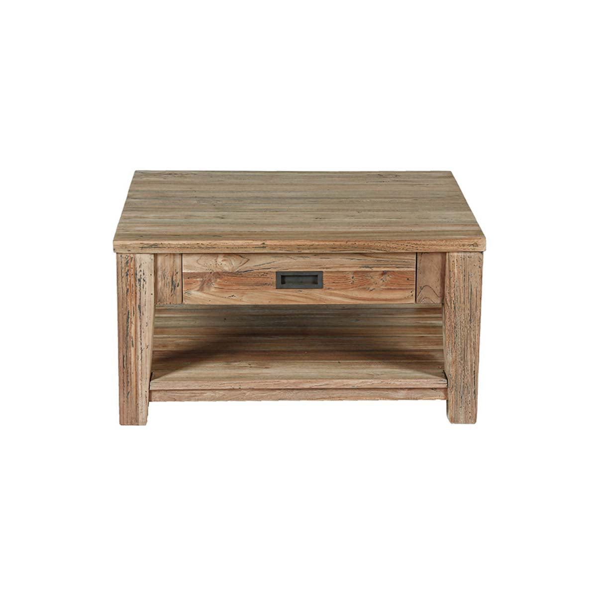 CARGO - Table basse en teck massif recyclé 80 cm