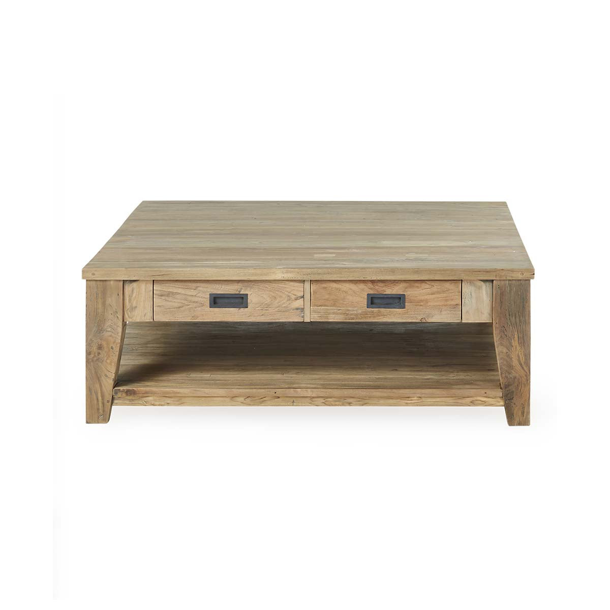 CARGO - Table basse en teck massif recyclé 120 cm