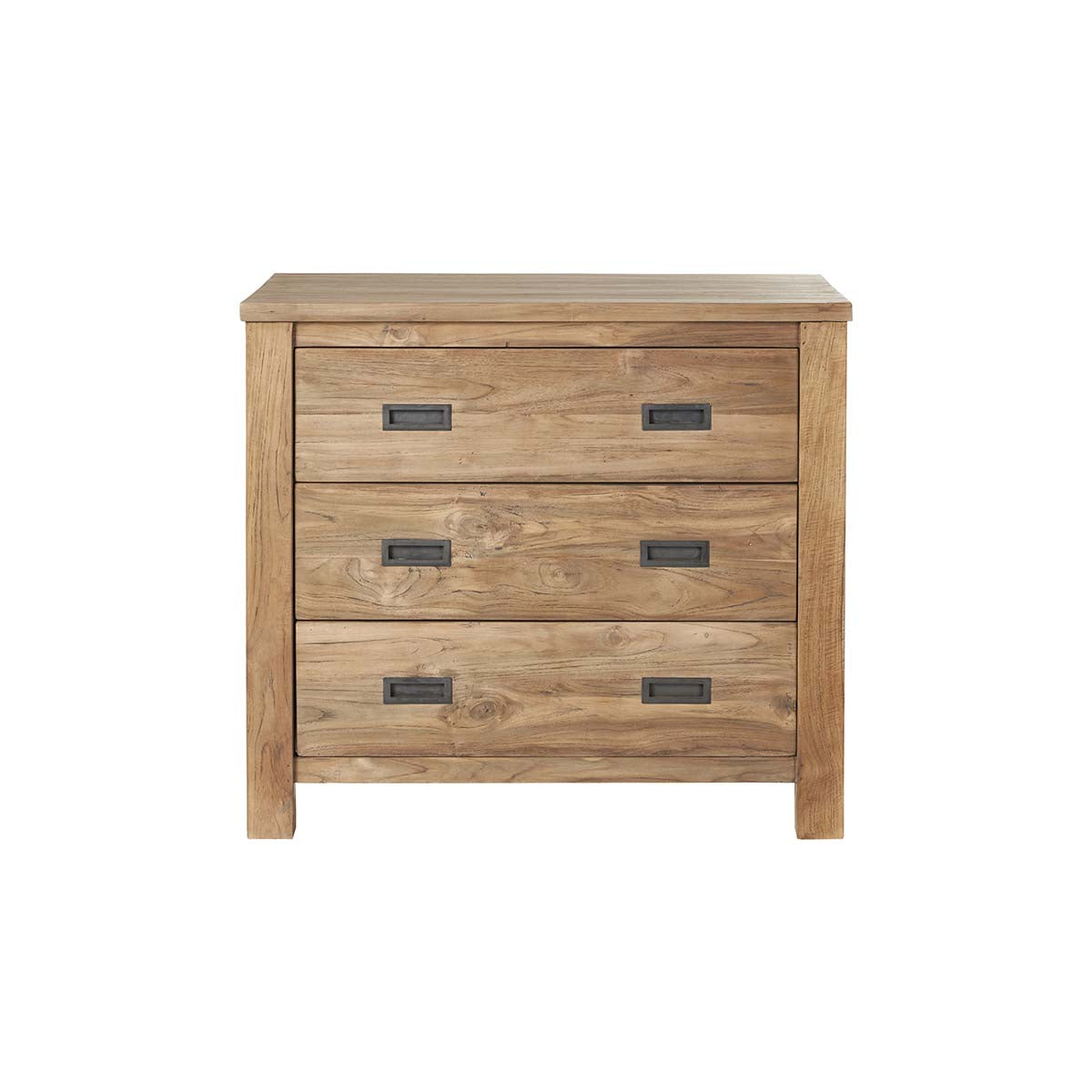 CARGO - Commode en teck massif recyclé 90 cm