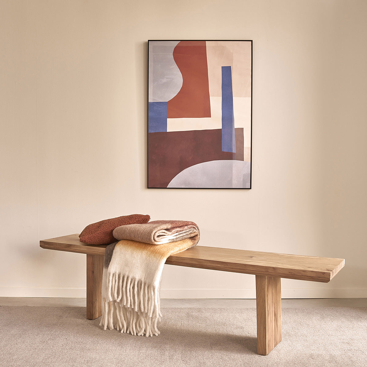Banc en acacia massif 175 cm
