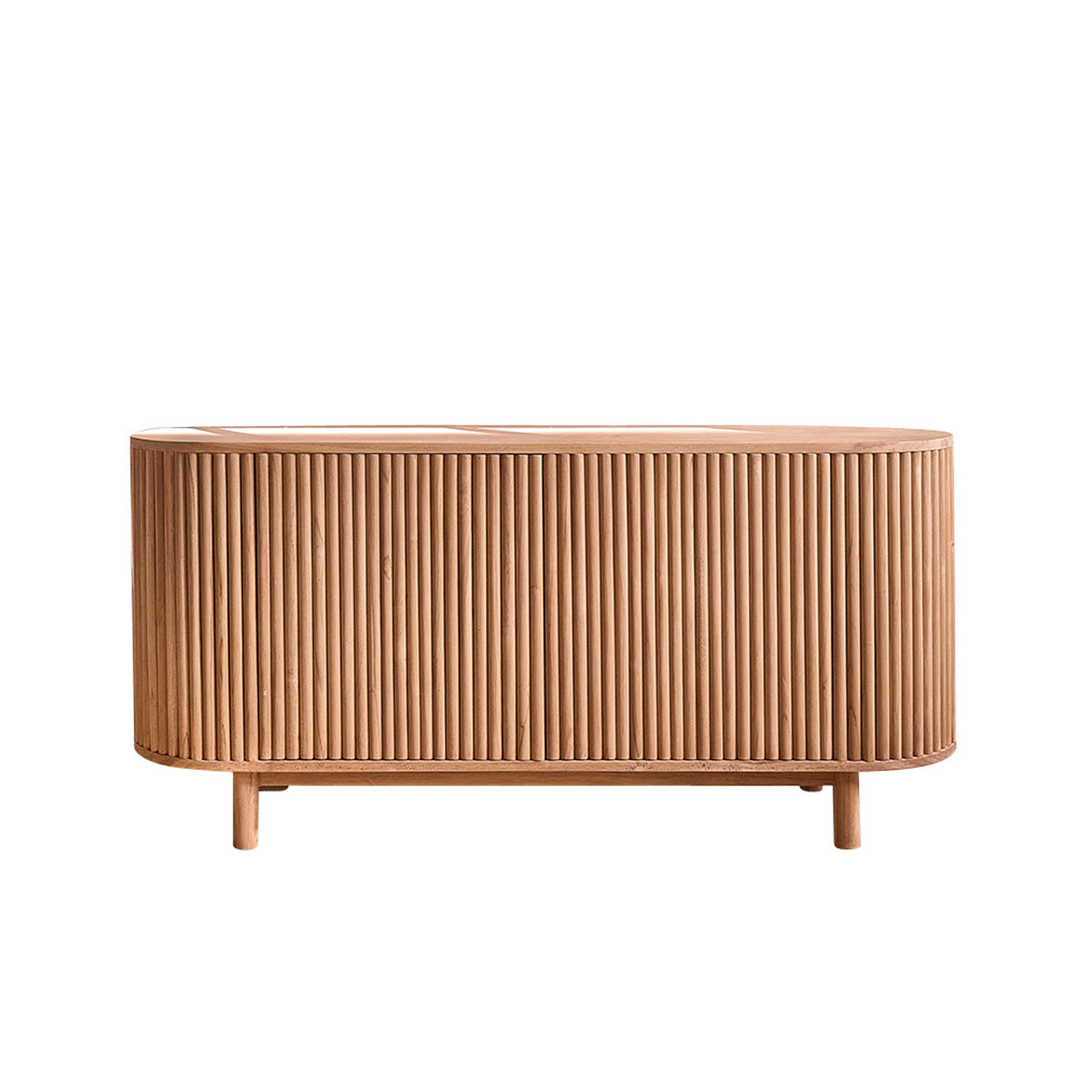 COLINE - Buffet en teck massif 160 cm