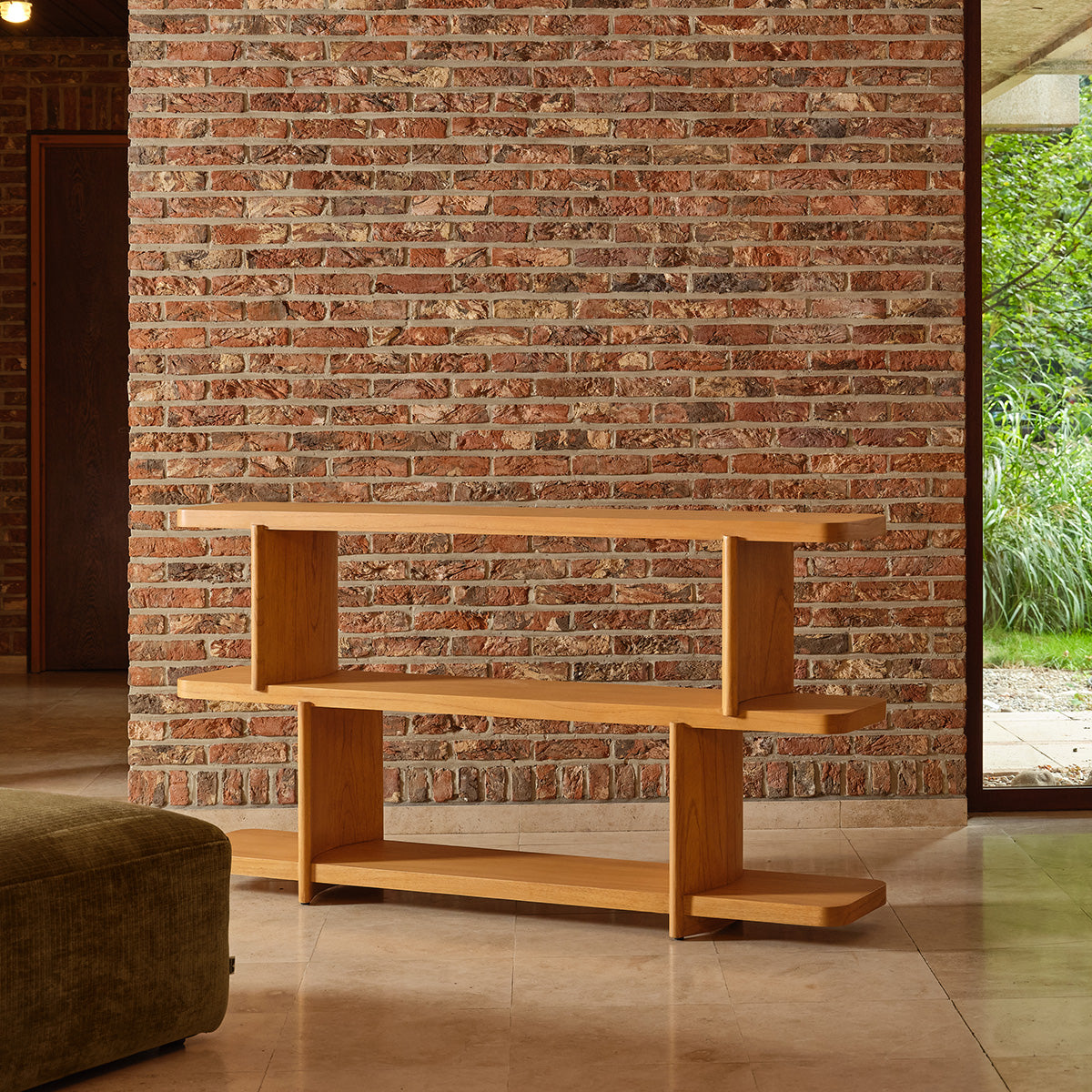 OTTO - Console en mindi naturel 160 cm
