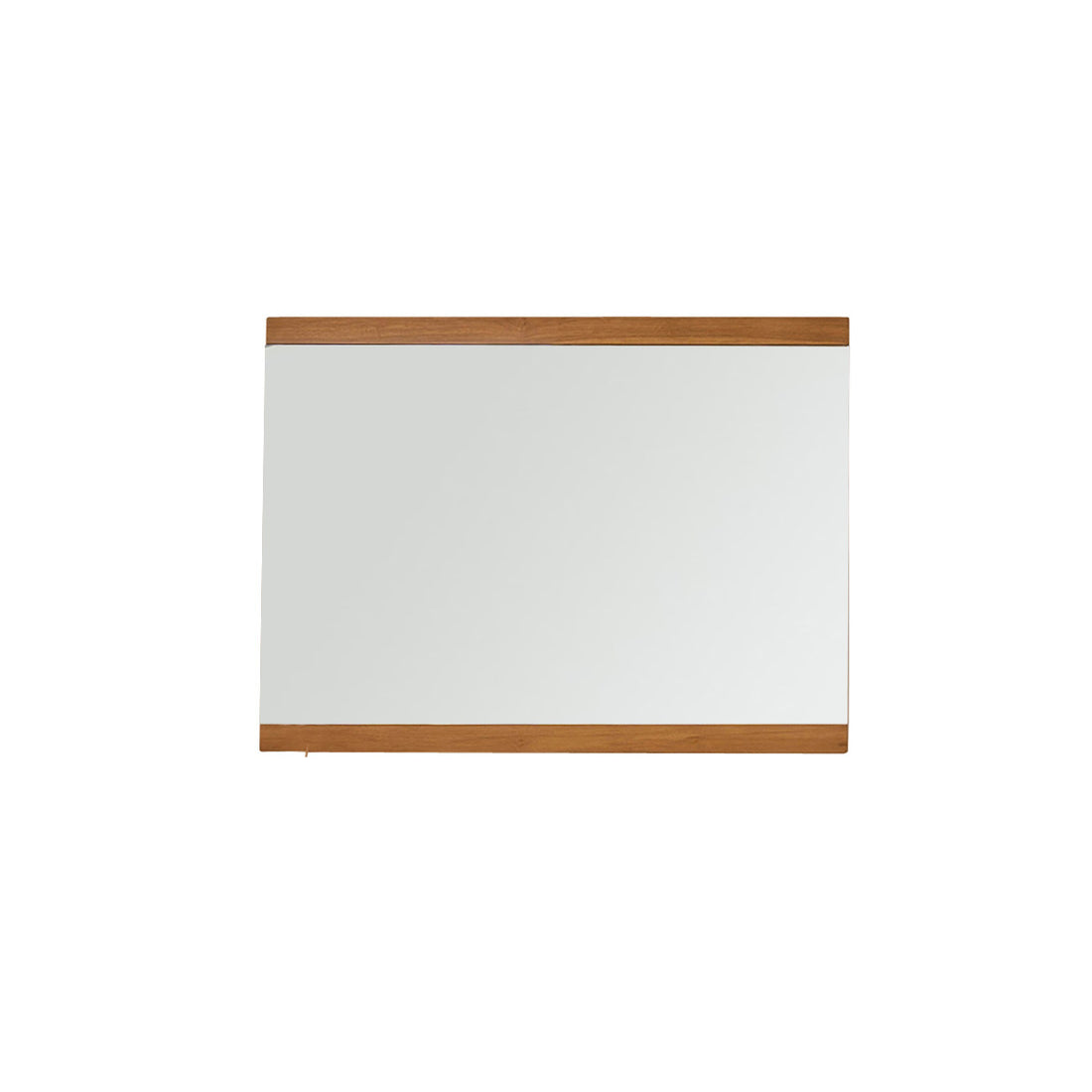 NAHELE - Miroir en teck massif recyclé 80x60 cm
