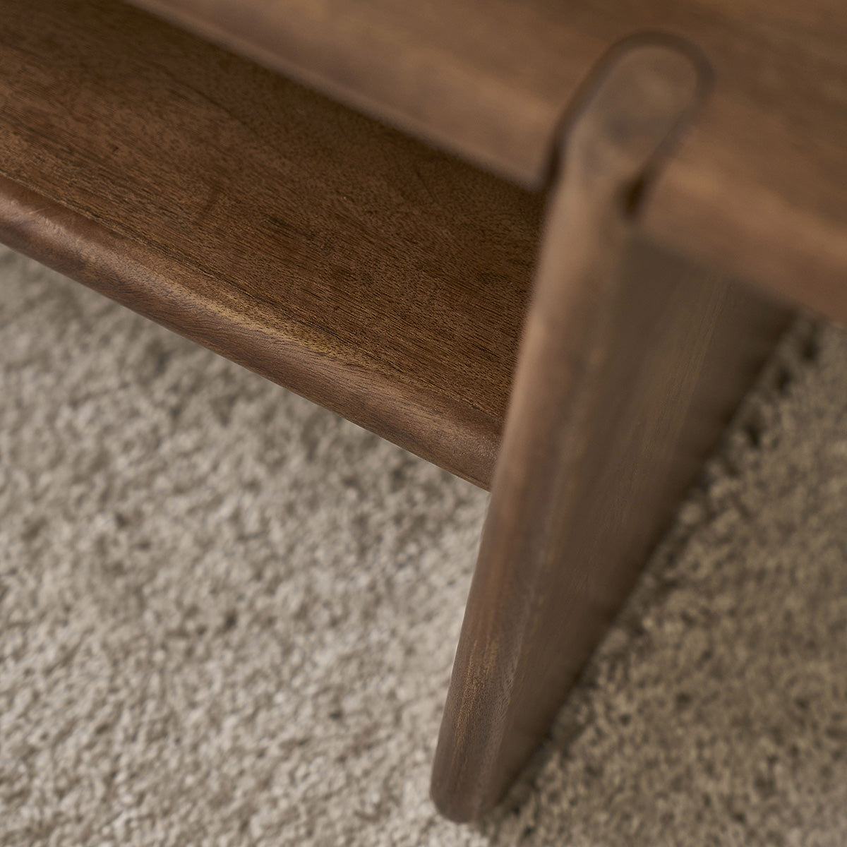 SOFIA - Table basse en manguier massif 120 cm